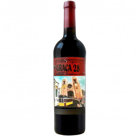 Вино Graça 28 червоне сухе 14,5% 0,75л