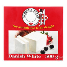 Сир Nordex Food датський білий розсольний 52% 500г mini slide 1