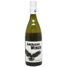 Вино American Wings Chardonnay белое полусухое 13% 0,75л mini slide 1