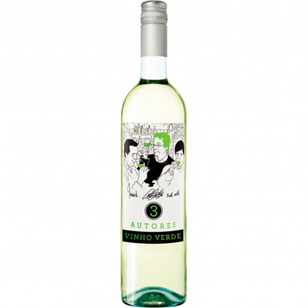 Вино Vidigal 3 Autores Vinho Verde белое сухое 9,5% 0,75л