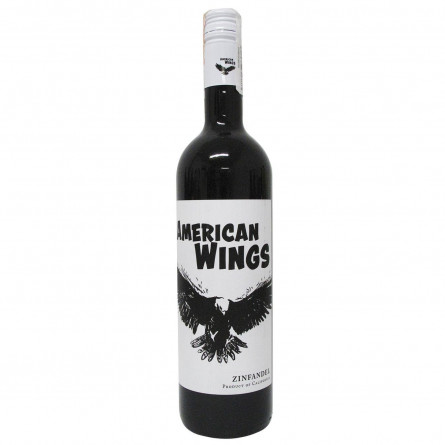 Вино American Wings Zinfandel червоне напівсухе 13,5% 0,75л