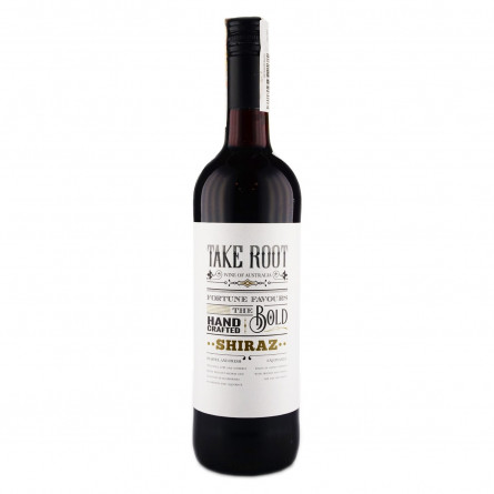 Вино Take Root Shiraz красное сухое 13% 0,75л slide 1