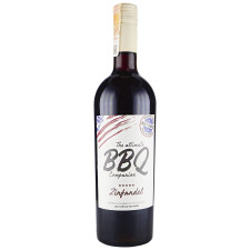 Вино BBQ Zinfandel червоне напівсухе 13,5% 0,75л mini slide 1