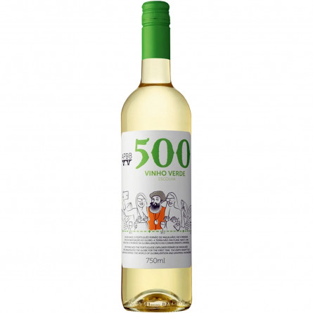 Вино 500 Vinho Verde біле напівсухе 8,5% 0,75л slide 1