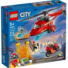 Конструктор Lego City Пожежний рятувальний гелікоптер 60281 mini slide 1