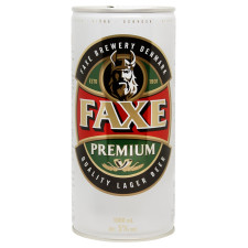 Пиво Faxe Premium светлое 5% 1л mini slide 1
