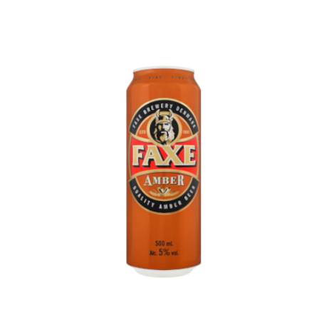 Пиво Фэкс Амбер солодове железная банка 5%об. 500мл Дания