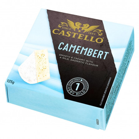 Сыр Castello Камамбер мягкий с белой плесенью 50% 125г slide 1