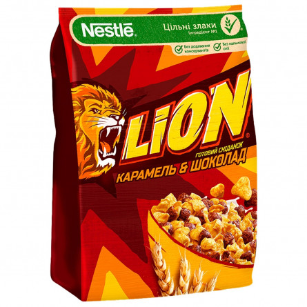 Готовий сухий сніданок NESTLÉ® LION® 250г