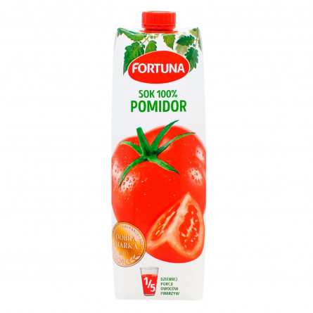 Сок Fortuna томатный 1л slide 1