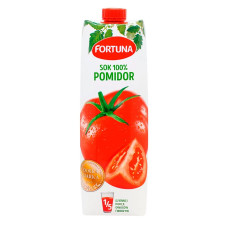 Сік Fortuna томатний 1л mini slide 1