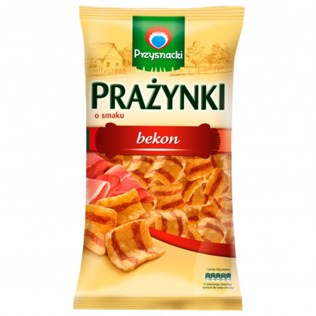 Снеки Przysnacki картопляно-пшеничні зі смаком бекону 140г