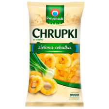 Снеки Przysnacki кукурудзяні зі смаком зеленої цибулі 85г mini slide 1