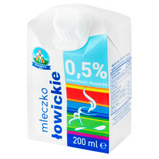 Молоко Lowicz 1906 Ловіцьке до кави ультрапастеризоване 0,5% 200мл mini slide 1