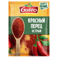 Паприка Galeo гостра мелена 16г mini slide 1