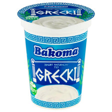 Йогурт Bakoma Грецький натуральний 7,5% 400г mini slide 1