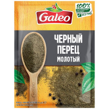 Перець чорний Galeo мелений 15г mini slide 1