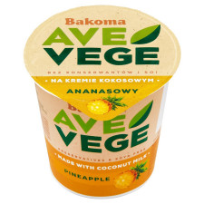 Йогурт Bakoma Ave Vege ананасовий 6,1% 150г mini slide 1