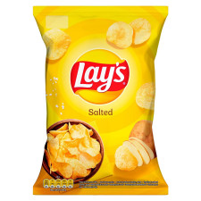 Чипсы Lay's Соленые 140г mini slide 1