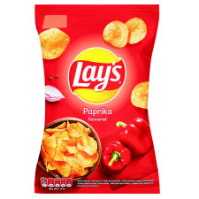 Чіпси Lays картопляні зі смаком паприки 140г mini slide 1