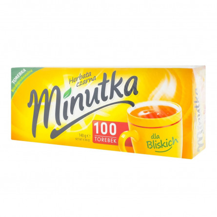 Чай Minutka черный 100шт x 1,4г