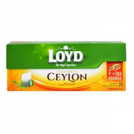 Чай чорний Loyd Ceylon Sense 2г*25шт