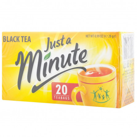 Чай Just a Minute черный 20шт*1.4г