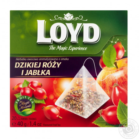 Чай фруктовый Loyd с шиповником и яблоком 2г 20шт