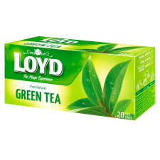 Чай зеленый Loyd 1,5г*20шт mini slide 1
