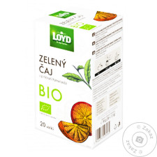 Чай зелений Loyd Bio апельсин 1,5г*20шт mini slide 1