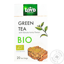 Чай зеленый Loyd Bio Манука мёд 1,7г*20шт mini slide 1