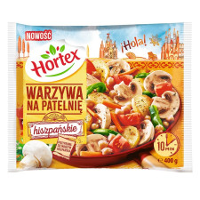 Овочева суміш Hortex По- Іспанськи для смаження свіжеморожена 400г mini slide 1