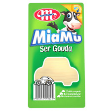 Сир Mlekovita Mia Mu Гауда нарізаний 100г mini slide 1