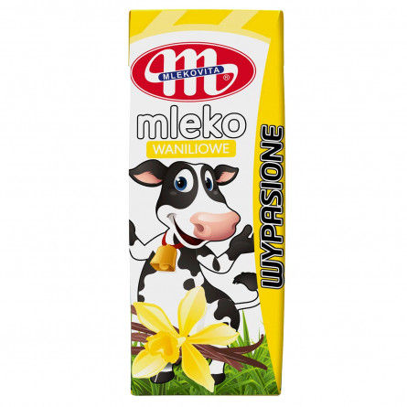 Молоко Mlekovita з ванільним смаком 200мл