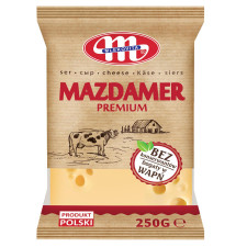 Сир Mlekovita Маздамер 45% 250г mini slide 1