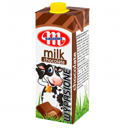 Молоко Mlekovita со вкусом шоколада 1л slide 1