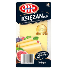 Сир Mlekovita Ксенжан Ольд твердий сичужний нарізаний 100г mini slide 1