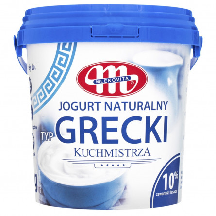 Йогурт Mlekovita грецький 10% 1кг slide 1