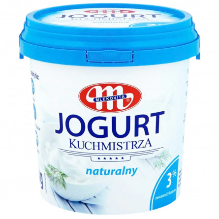 Йогурт Mlekovita натуральний 3% 1кг