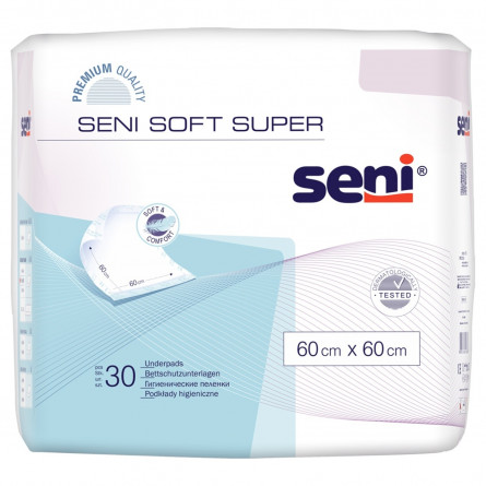 Пелюшки гігієнічні Seni Soft 60*60см 30шт