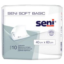 Пеленки Seni Soft Basic гигиенические 40х60см 10шт mini slide 1