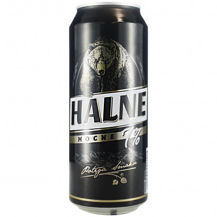 Пиво Halne Mocne светлое 7% 0,5л slide 1