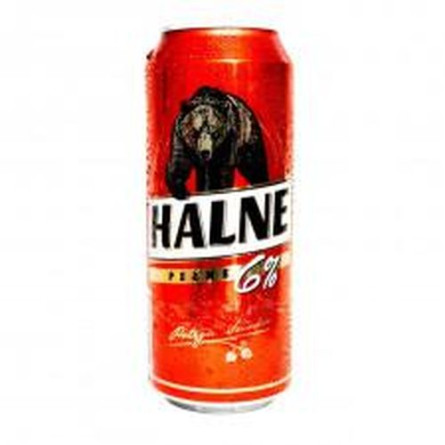 Пиво Halne Jasne Pelne з/б 6% 0,5л
