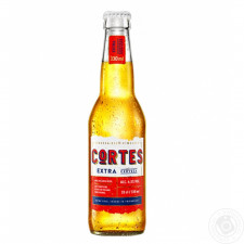 Пиво Cortes Extra світле 4,5% 0,33л mini slide 1