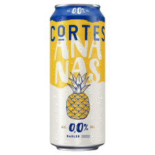 Пиво безалкогольное Cortes Ananas 0% 0,5л mini slide 1