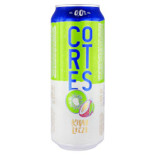 Пиво безалкогольне Cortes Kiwi Liczi 0% 0,5л mini slide 1