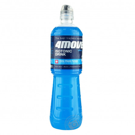 Напиток 4 Move Blueberry безалкогольный изотонический негазированный спортивный 0,75л