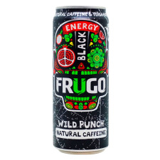 Напій енергетичний Frugo Black Energy пітахайя-чилі газований 0,33л mini slide 1