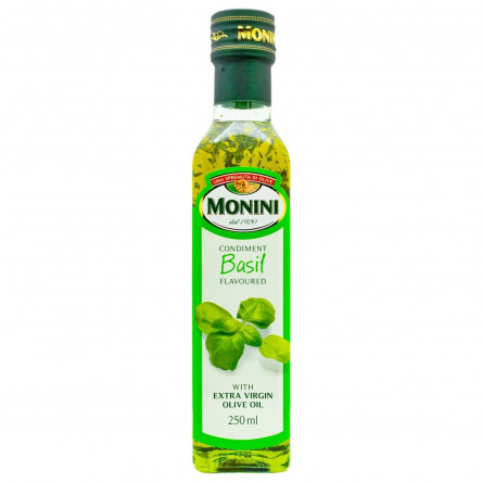 Олія оливкова Monini Basil Extra Virgin 250мл