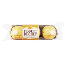 Цукерки вафельні Ferrero Rocher хрусткі 37.5г mini slide 1